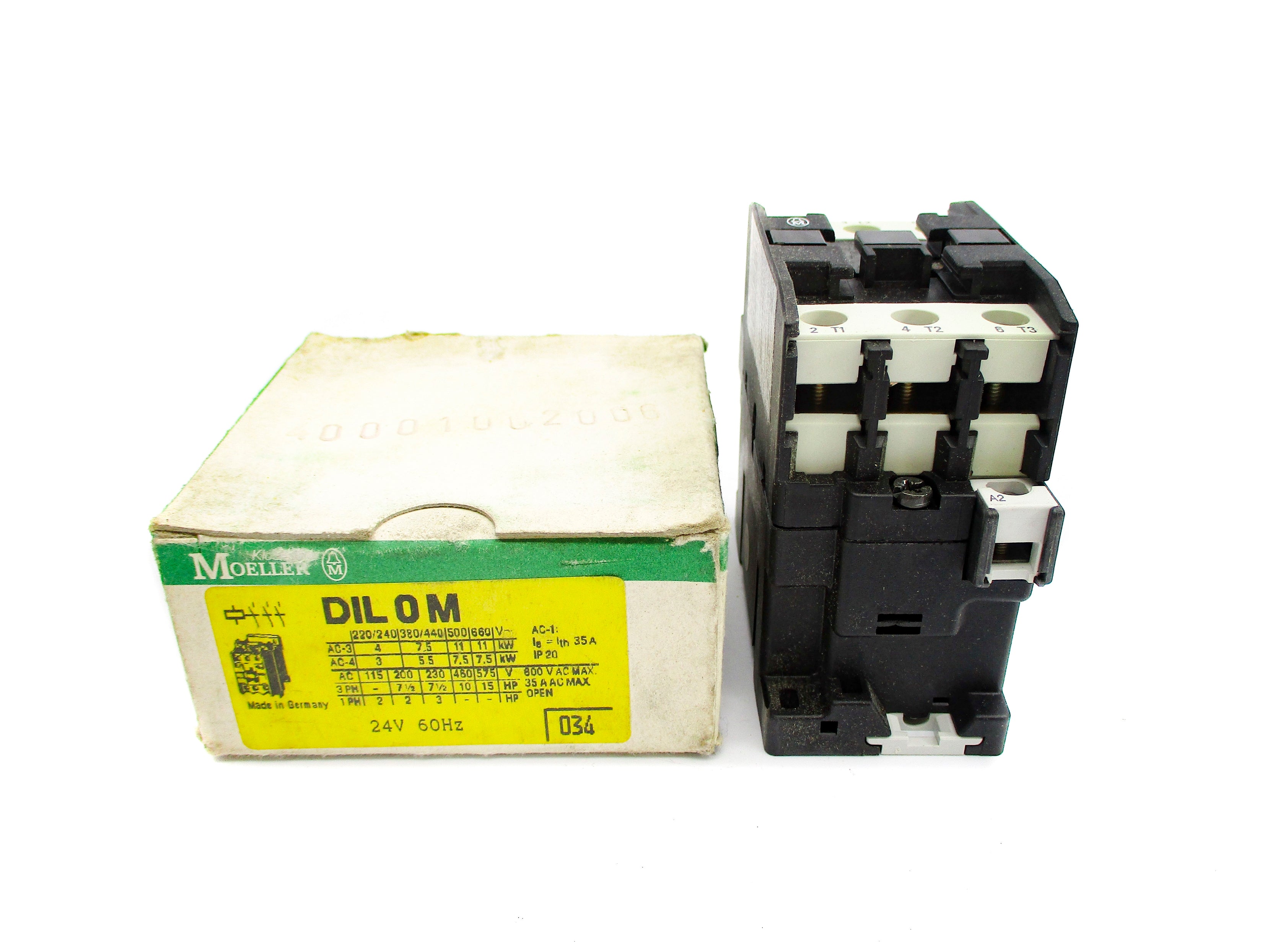 KLOCKNER MOELLER DIL0M 24V NSMP