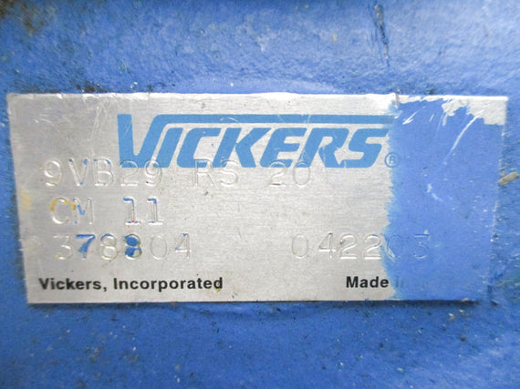 VICKERS 9VB29RS20CM11 378804 UNMP