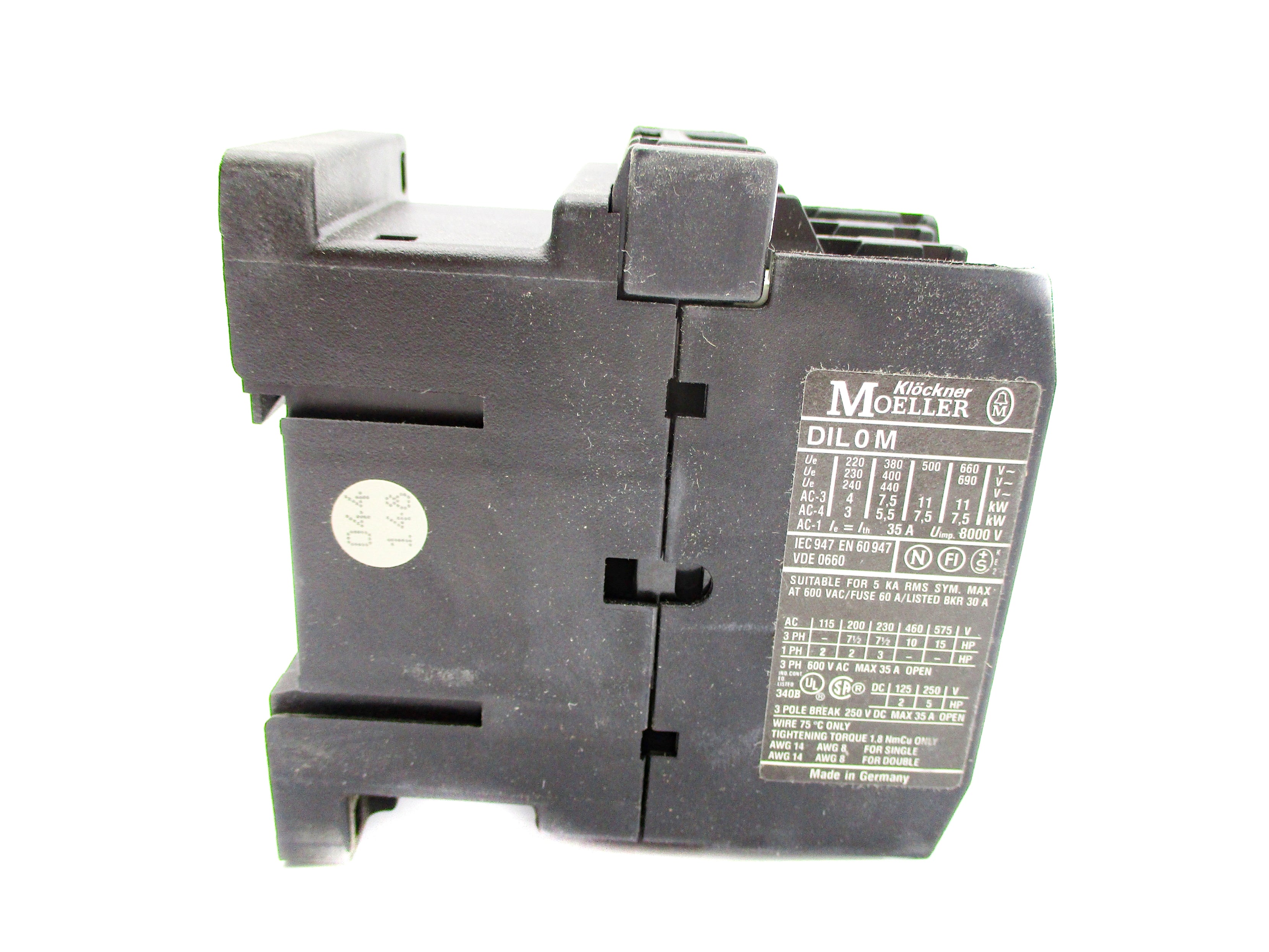 KLOCKNER MOELLER DIL0M 24V NSMP