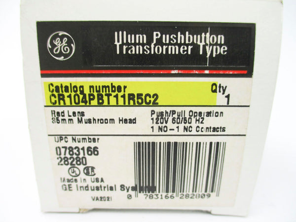 GENERAL ELECTRIC CR104PBT11R5C2 120V NSMP
