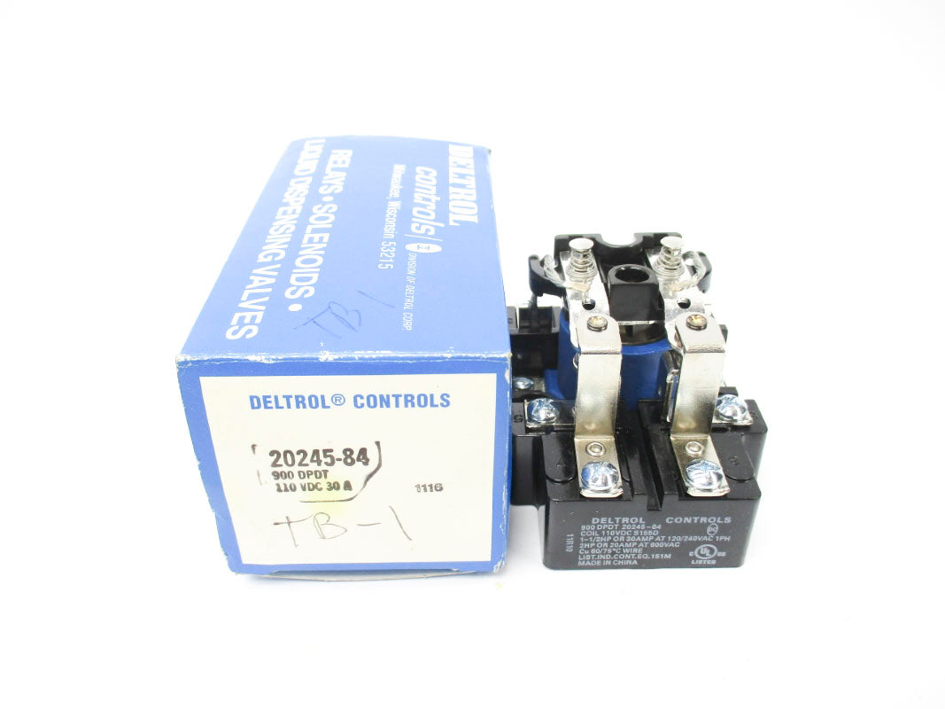 DELTROL CONTROLS 20245-84 110VDC 30A NSMP