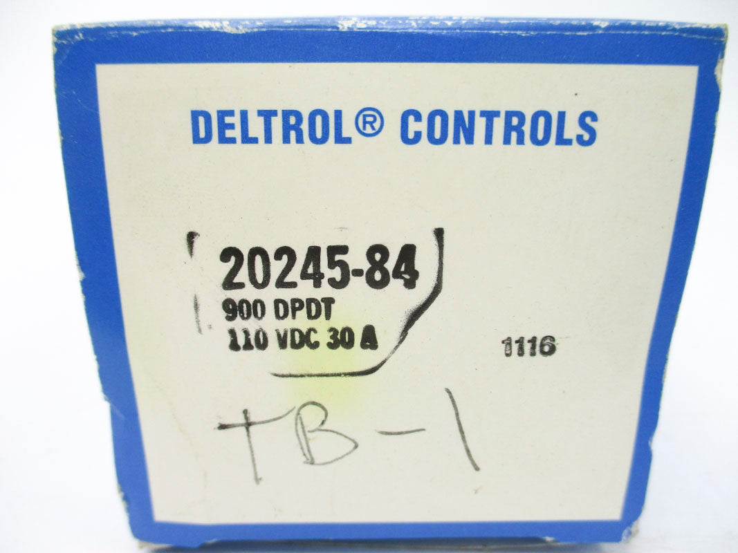 DELTROL CONTROLS 20245-84 110VDC 30A NSMP