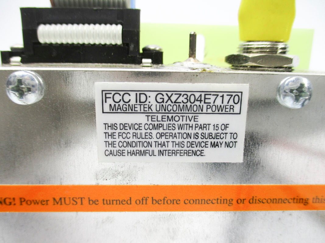 MAGNETEK TELEMOTIVE GXZ304E7170 E7170-100 UNMP