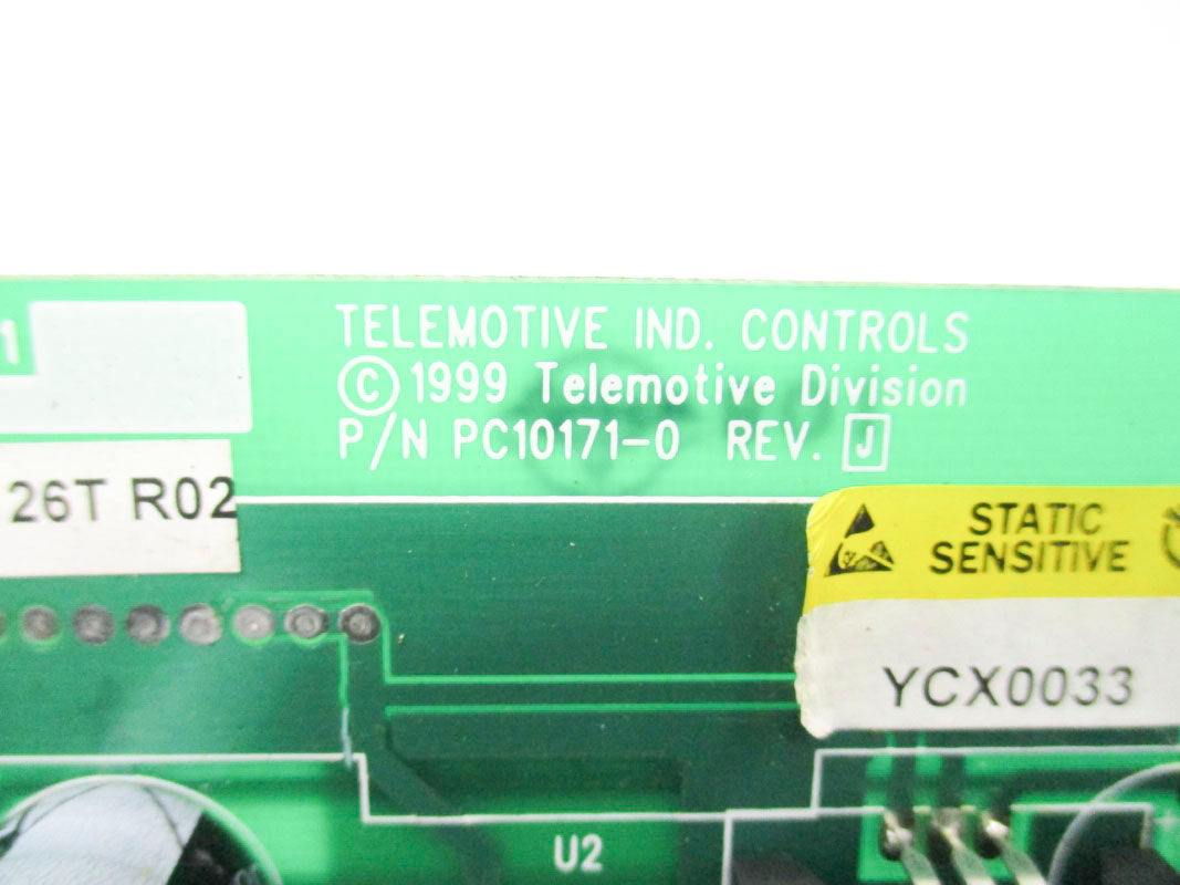 TELEMOTIVE CONTROLS PC10171-0 REV. J NSNP