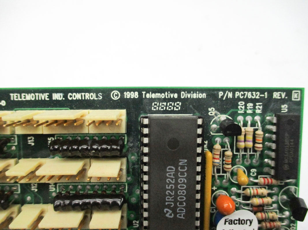 TELEMOTIVE CONTROLS PC7632-1 REV. K NSNP