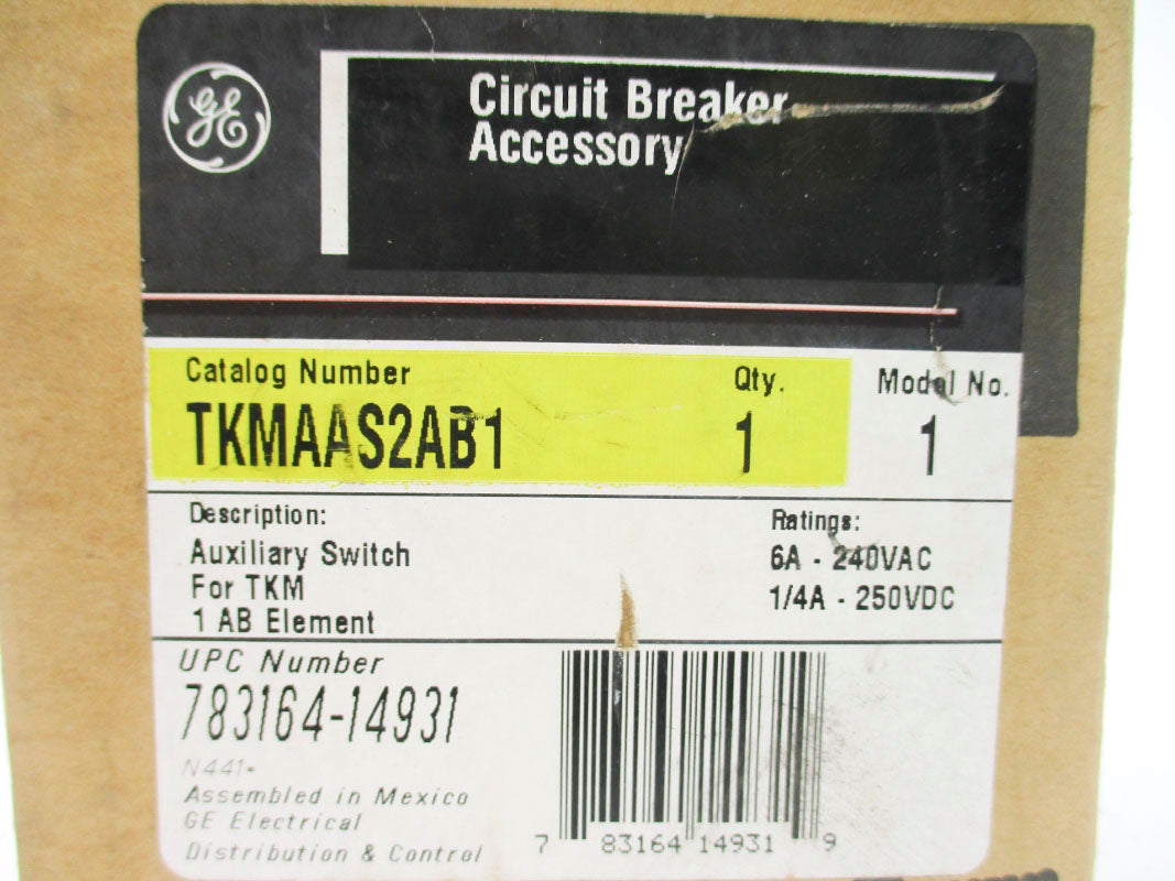 GENERAL ELECTRIC TKMAAS2AB1 6A 240VAC NSFS