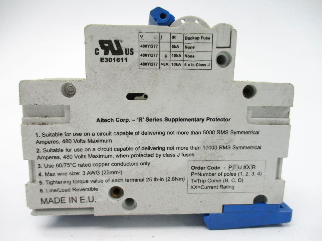 ALTECH 2BU10R 480V 10A UNMP