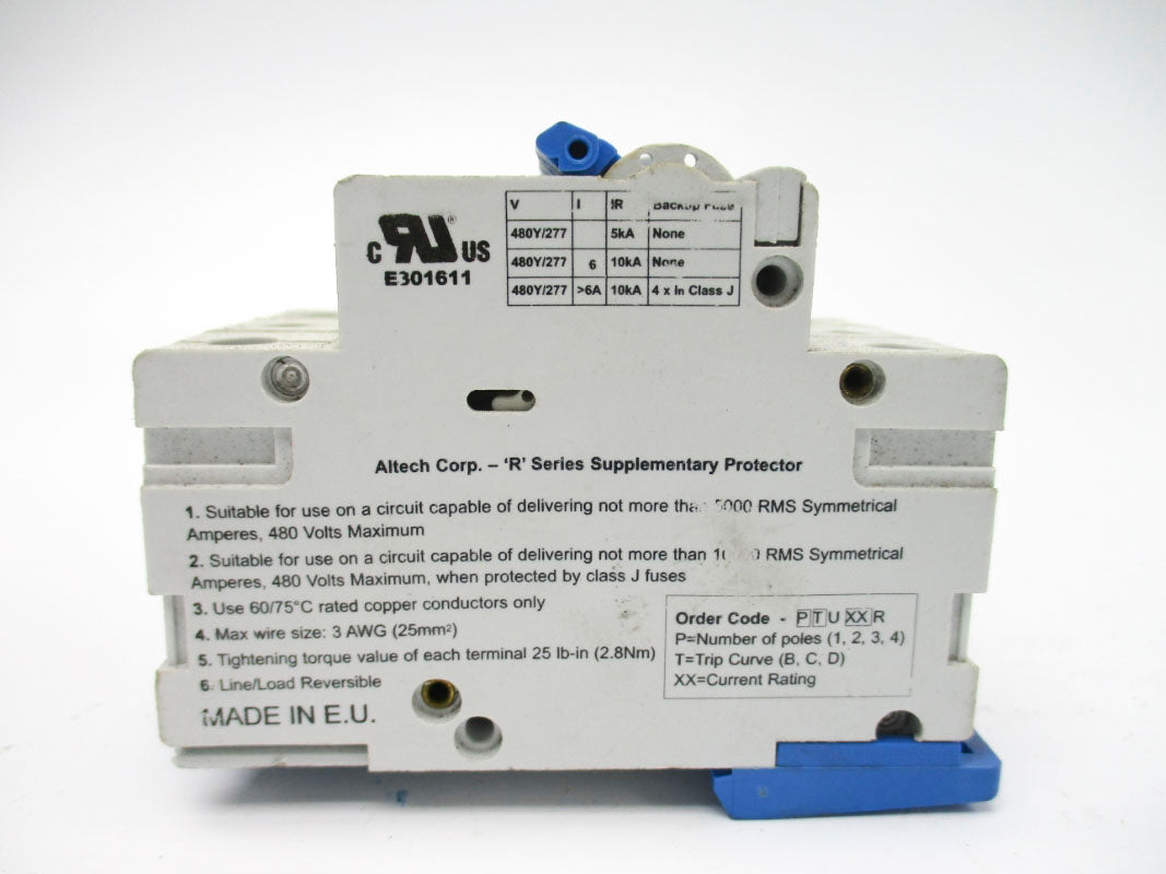 ALTECH 3DU6R 480V 6A UNMP