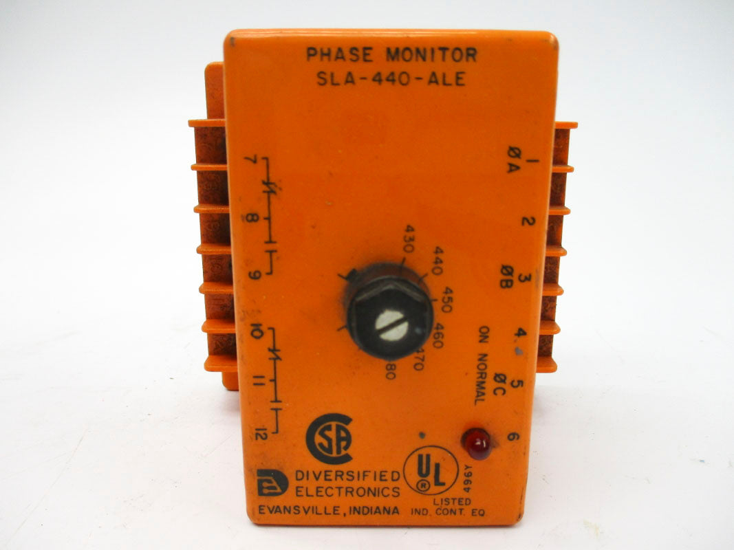 DIVERSIFIED ELECTRONICS SLA-440-ALE 430-480VAC UNMP