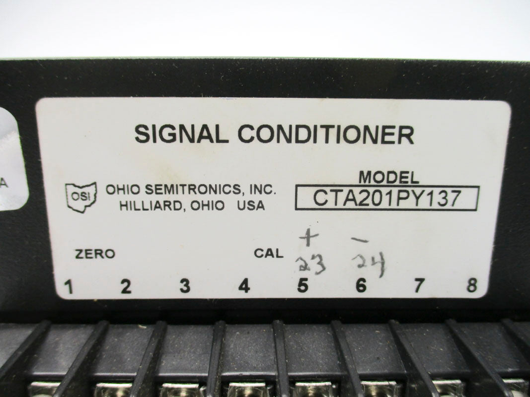 OHIO SEMITRONICS CTA201PY137 115VAC 2VA UNMP