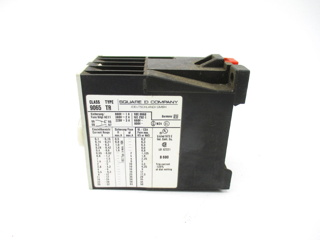 SQUARE D 9065TR8 8-12A 660V UNMP