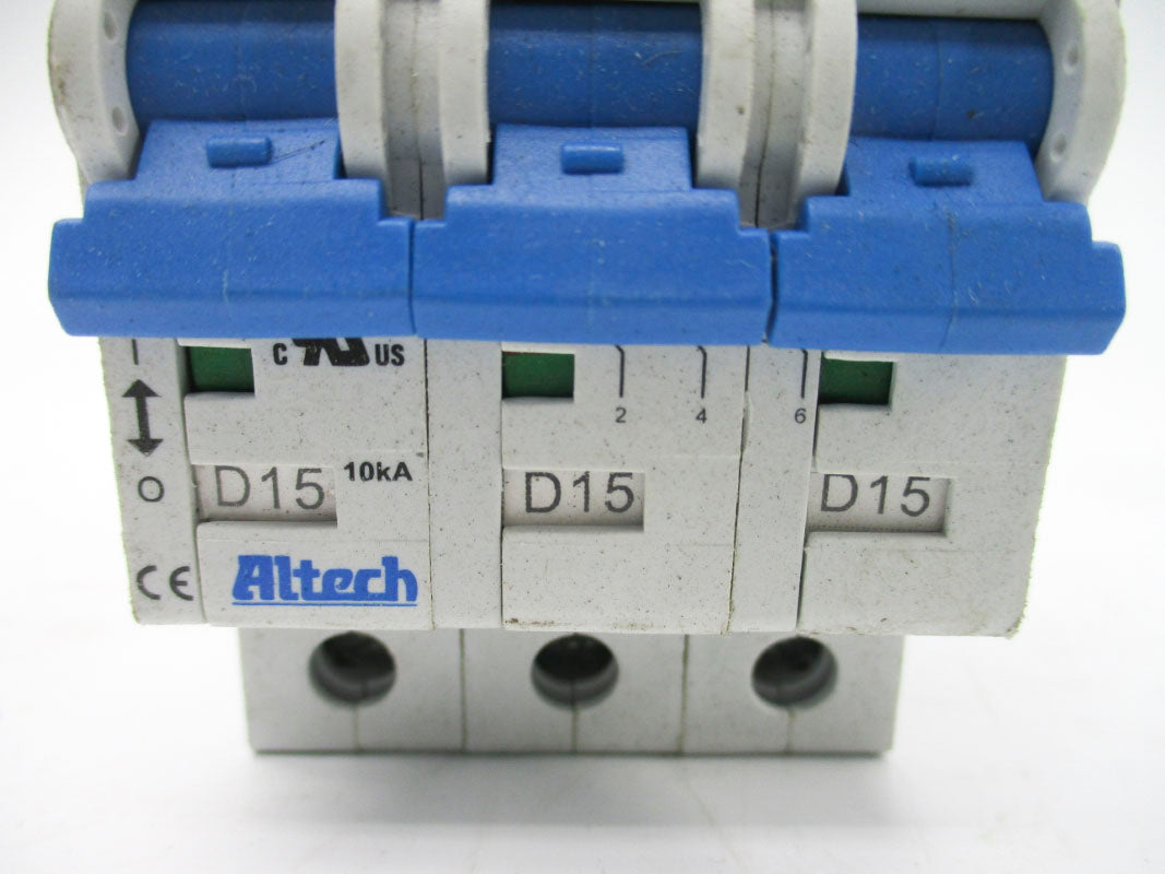 ALTECH 3DU15R 480V 15A UNMP