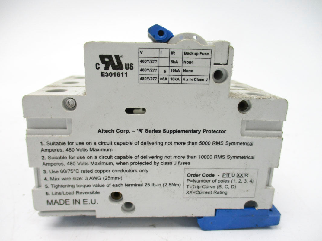 ALTECH 3DU10R 480V 10A UNMP