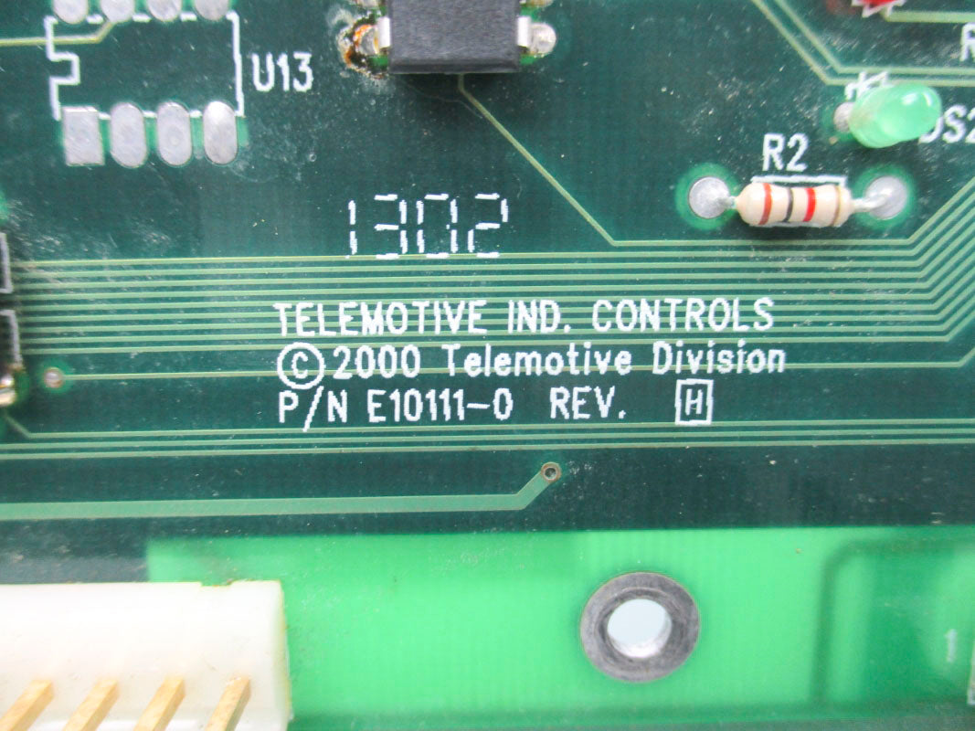 TELEMOTIVE CONTROLS E10111-0 REV. H NSNP