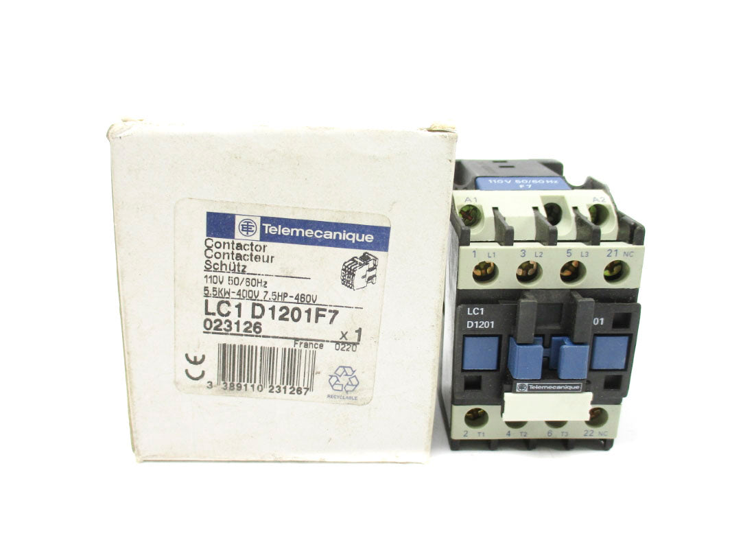 TELEMECANIQUE LC1D1201F7 110V 25A NSMP