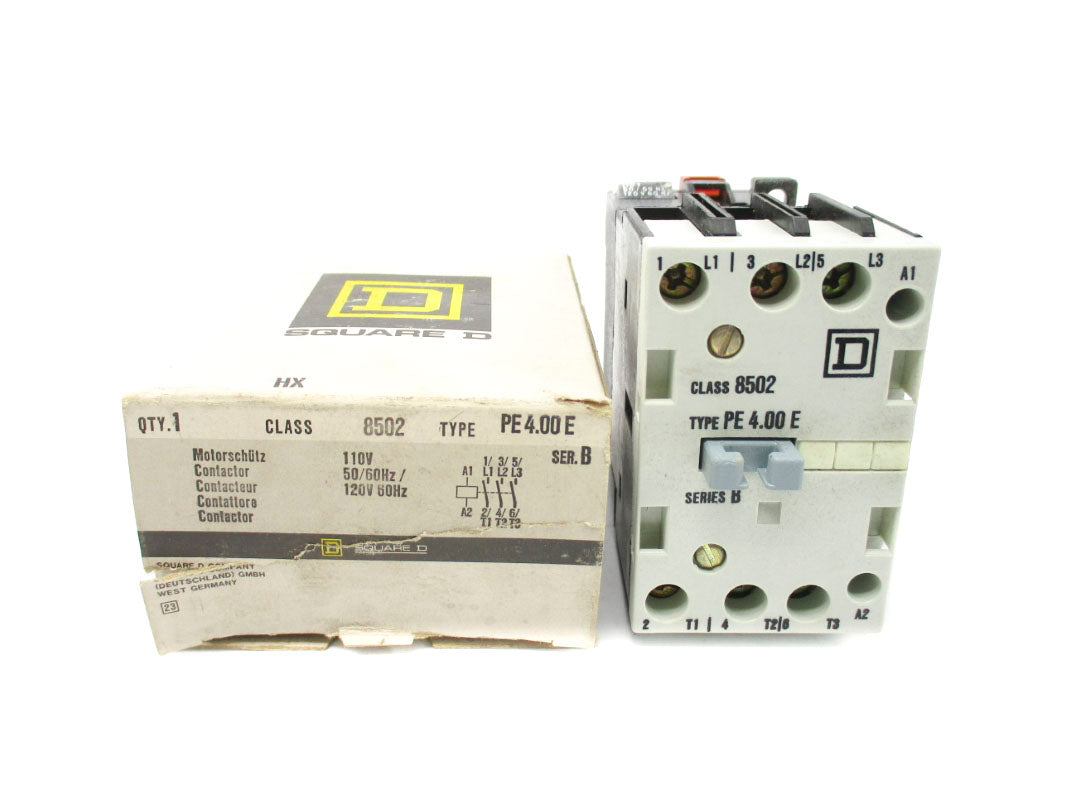 SQUARE D 8502PE4.00E SER. B 110/120V 32A NSMP