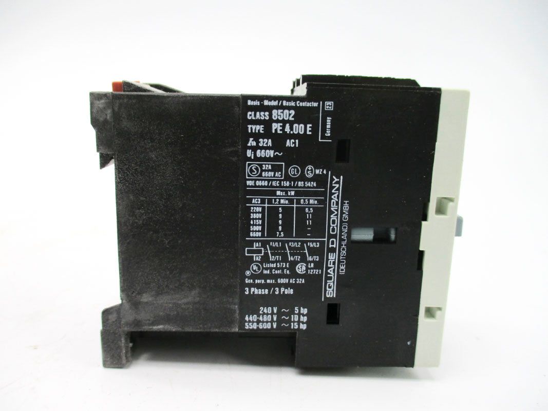 SQUARE D 8502PE4.00E SER. B 110/120V 32A NSMP