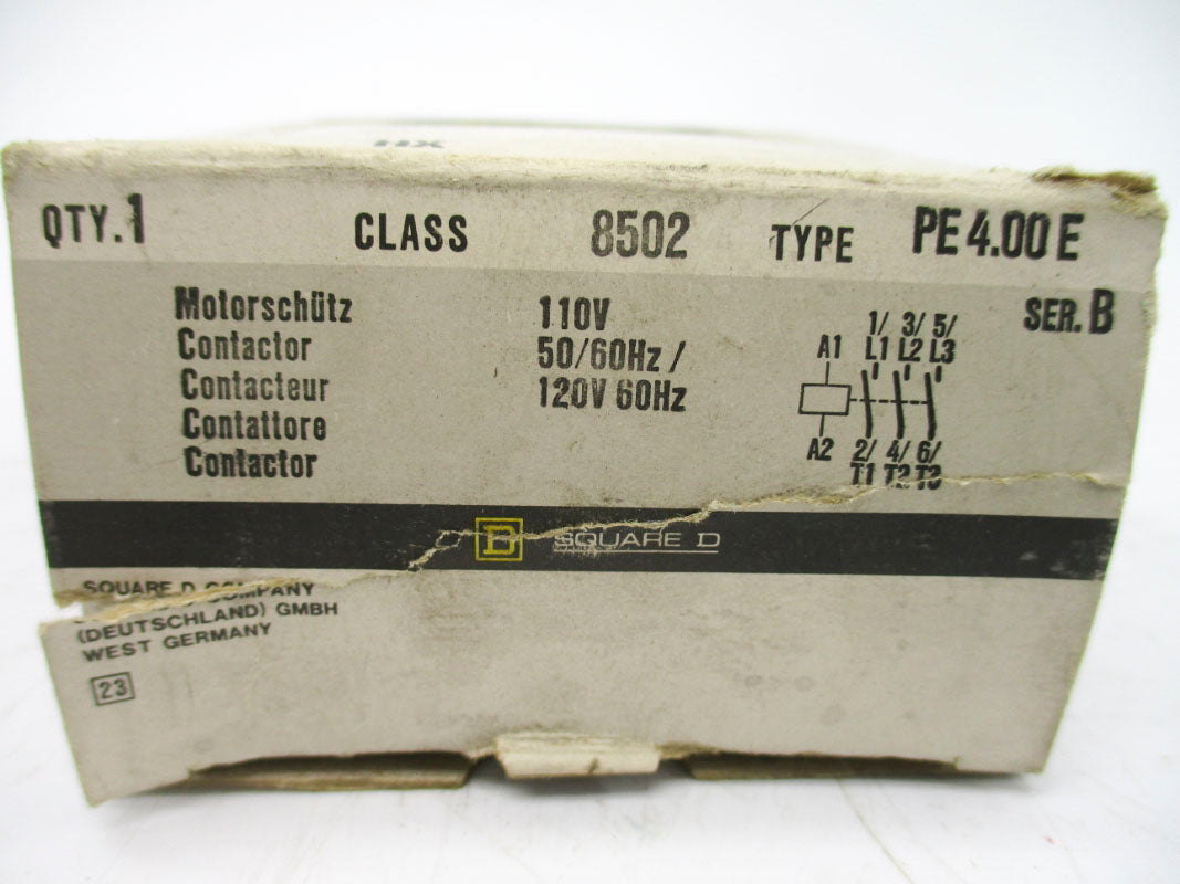 SQUARE D 8502PE4.00E SER. B 110/120V 32A NSMP