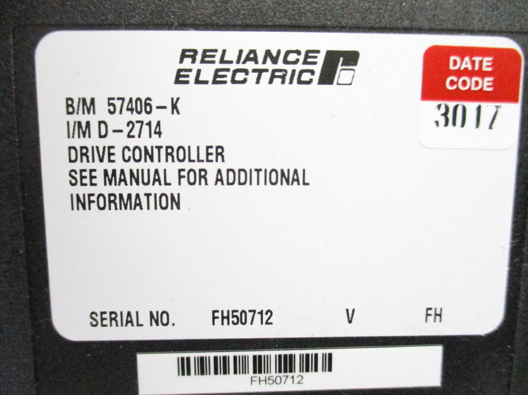 RELIANCE ELECTRIC 57406 57406-K UNMP