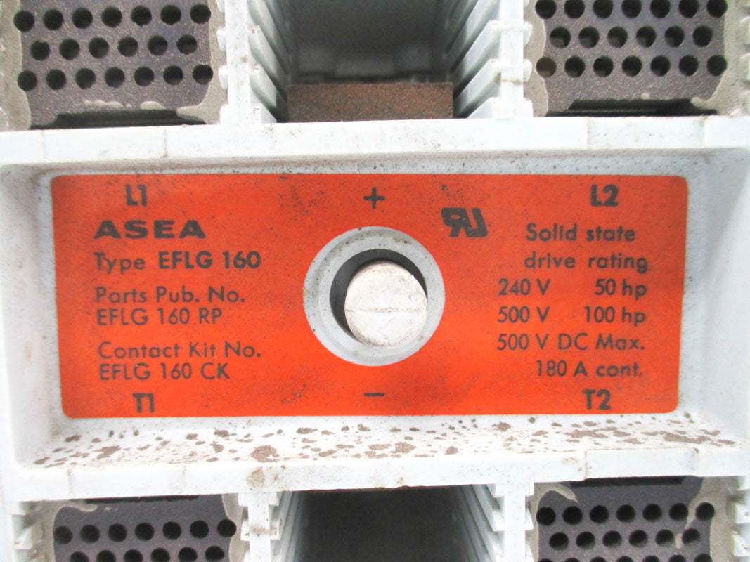 ASEA EFLG160RP 180A 500VDC UNMP