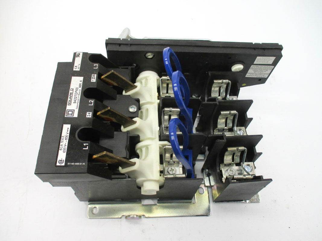 SQUARE D 9422TDF63 SER. A 600V 60A NSMP