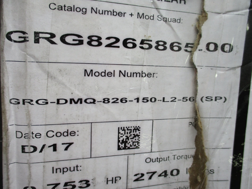 IRONMAN GRG8265865.00 GRG-DWQ-826-150-L2-58(SP) NSMP