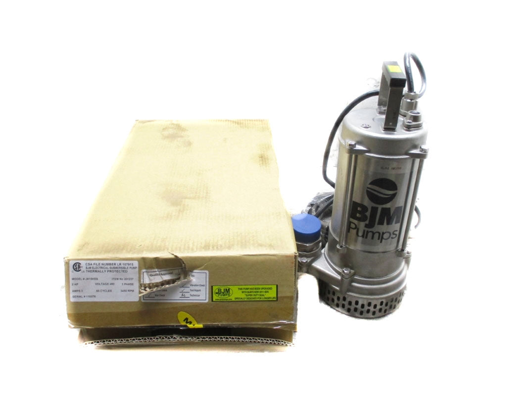 BJM PUMPS JX15HSS 460V 3A NSMP