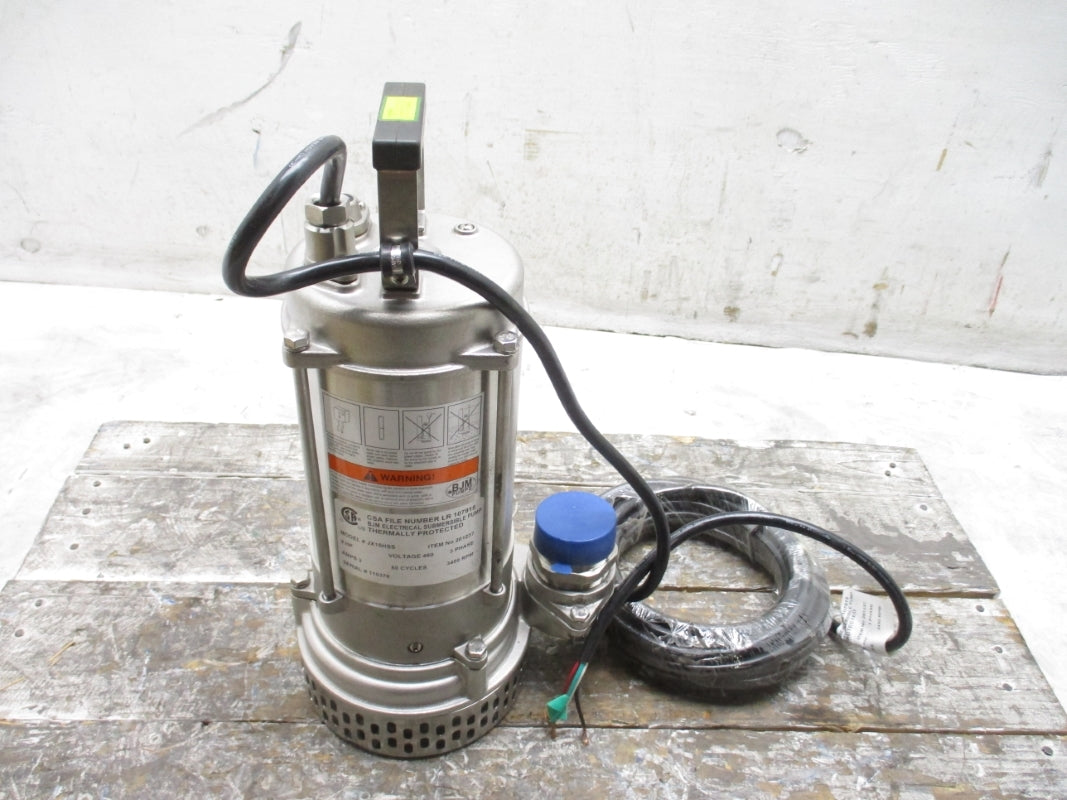 BJM PUMPS JX15HSS 460V 3A NSMP