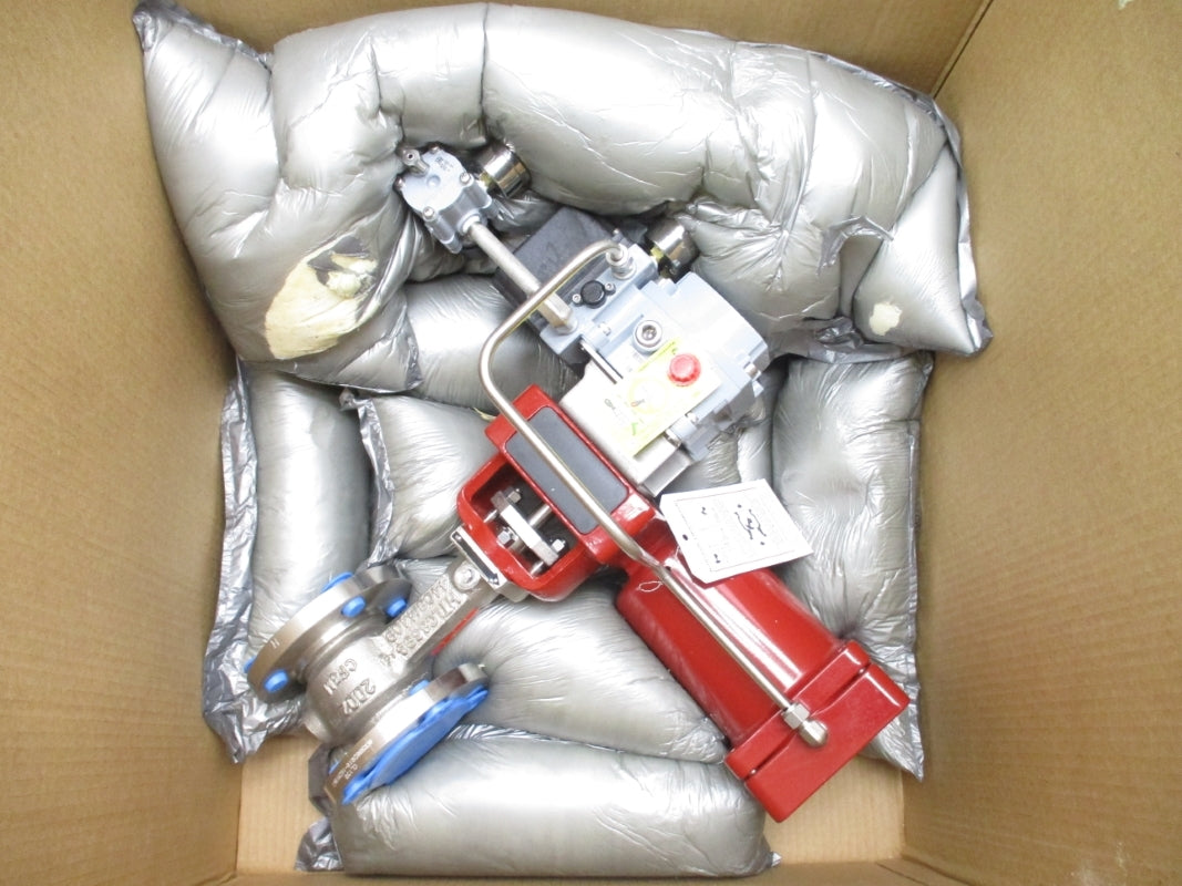 MASONEILAN 2" GLOBE VALVE WITH 316L STST BODY 35-35112 21PSI 100F NSMP