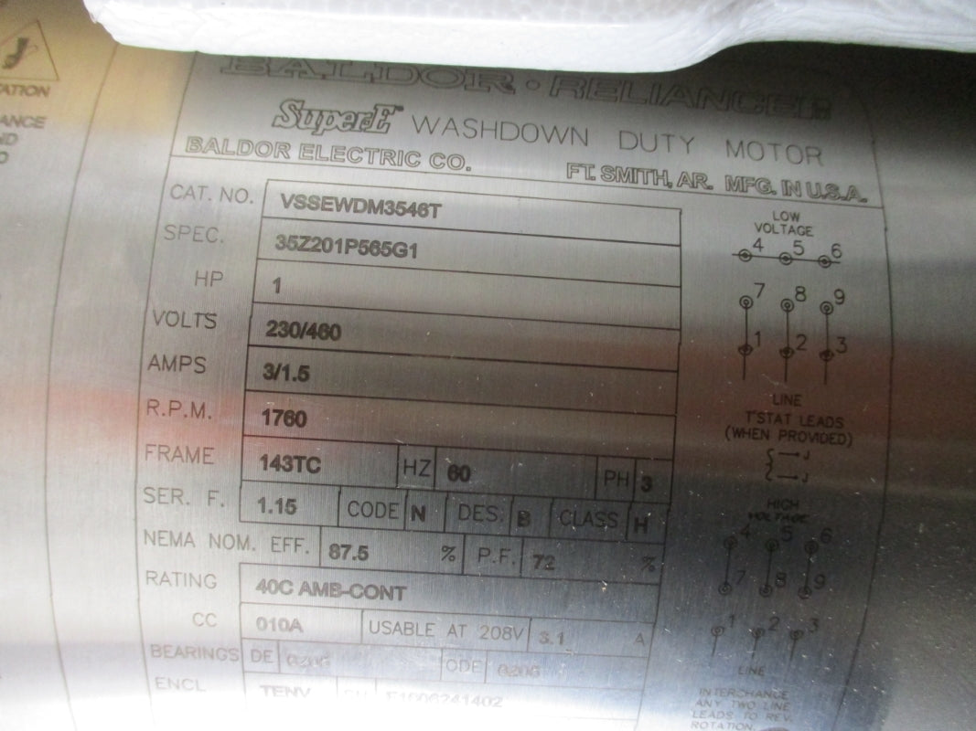 DAVID ROUND STAINLESS STEEL 1/2 TON SSECH-1K-15-MT 460V NSMP