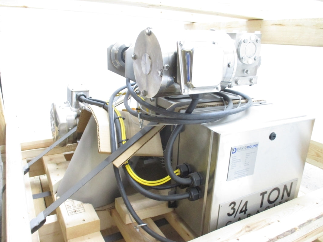 DAVID ROUND STAINLESS STEEL 3/4 TON SSECH-1.5K-15-MT 460V NSMP