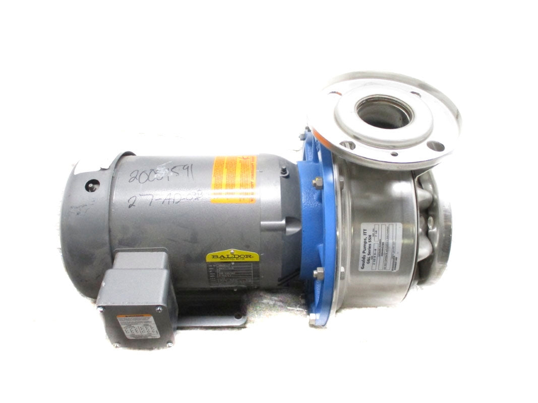 GOULDS PUMPS 6SH4H52B5 2-1/2X3-6 W/ BALDOR JMM3611T 208-230/460V 9-8.6/4.3A NSNP