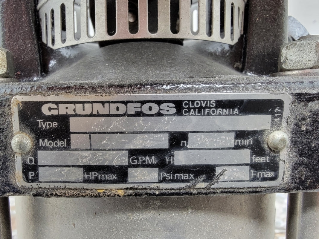 GRUNDFOS CR4N 4-80 300PSI UNMP