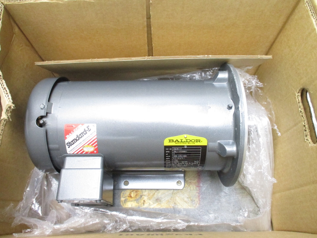 BALDOR CM3611T 208-230/460V 8.3-8.2/4.1A NSMP