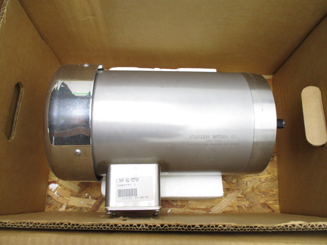 STAINLESS MOTORS D2B4BT 208-230/460V 4.6-4.2/2.1A NSMP
