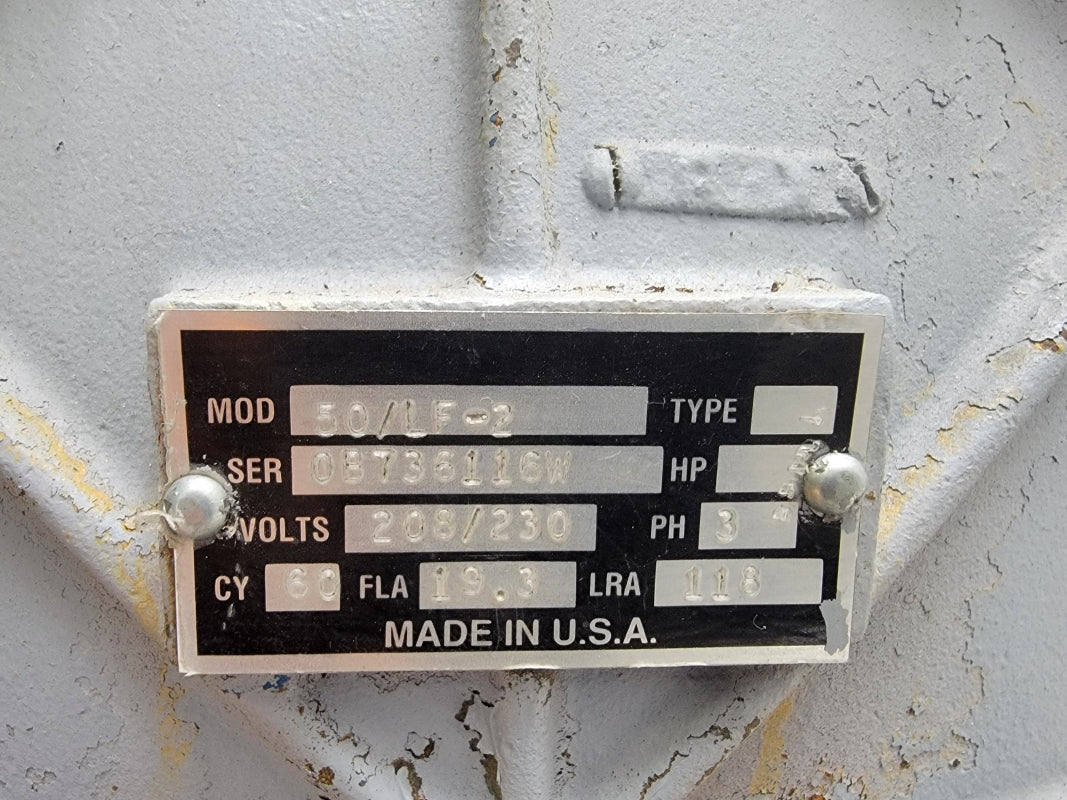 D/B COMPRESSOR 50/LF-2 208/230V 19.3A NSNP