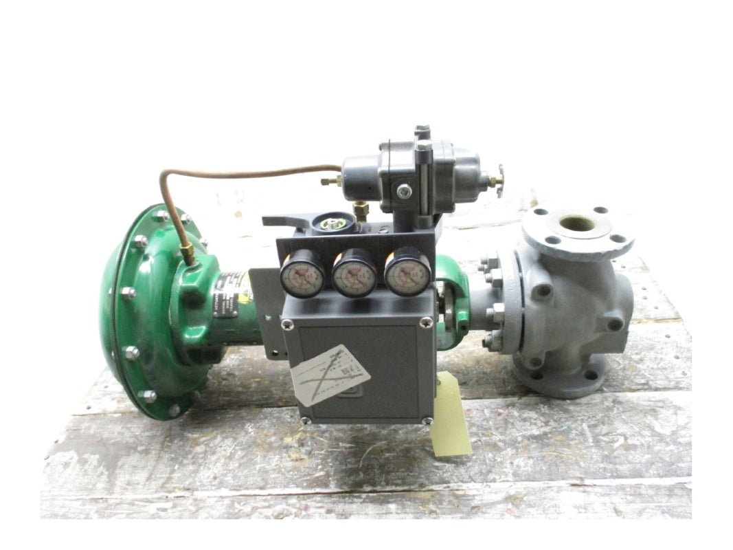 FISHER CONTROLS ET 667 3-15PSI 1-7/8" ACTUATED VALVE NSNP