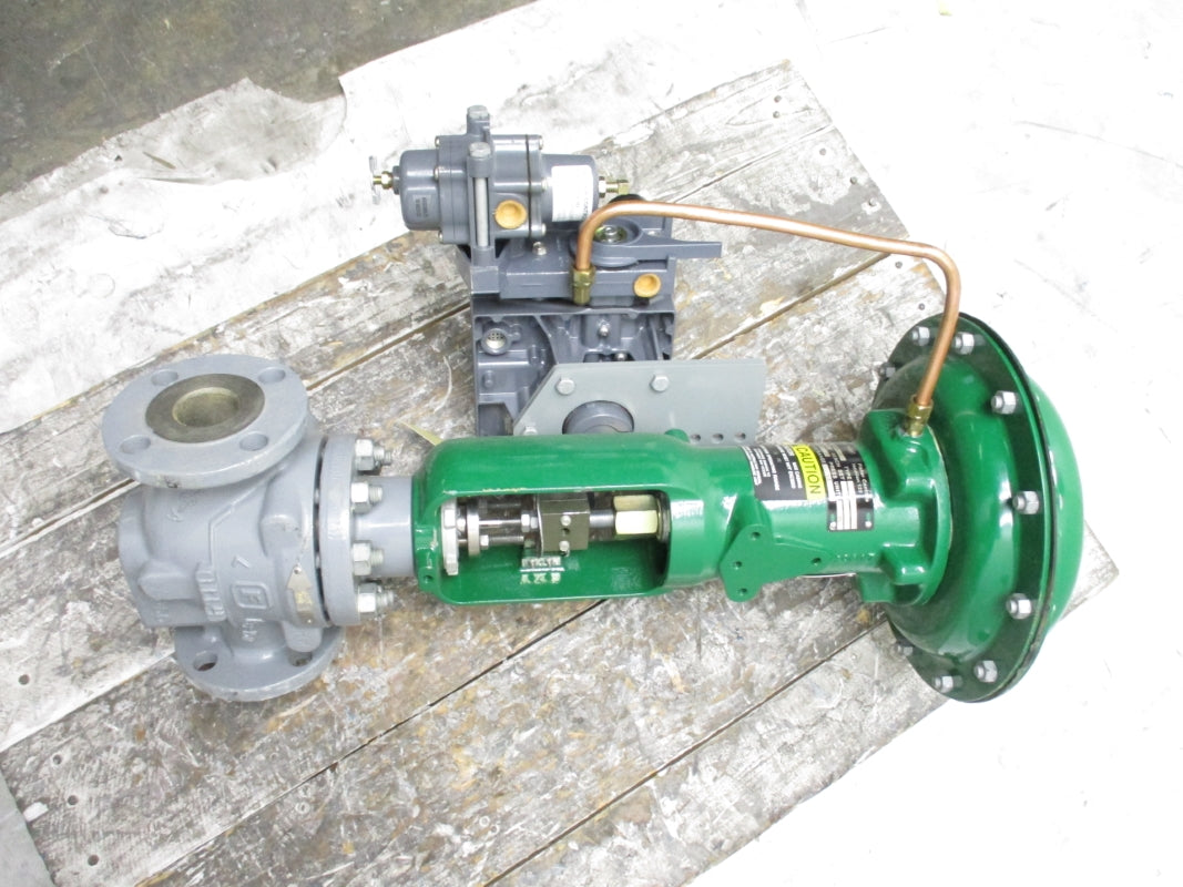 FISHER CONTROLS ET 667 3-15PSI 1-7/8" ACTUATED VALVE NSNP