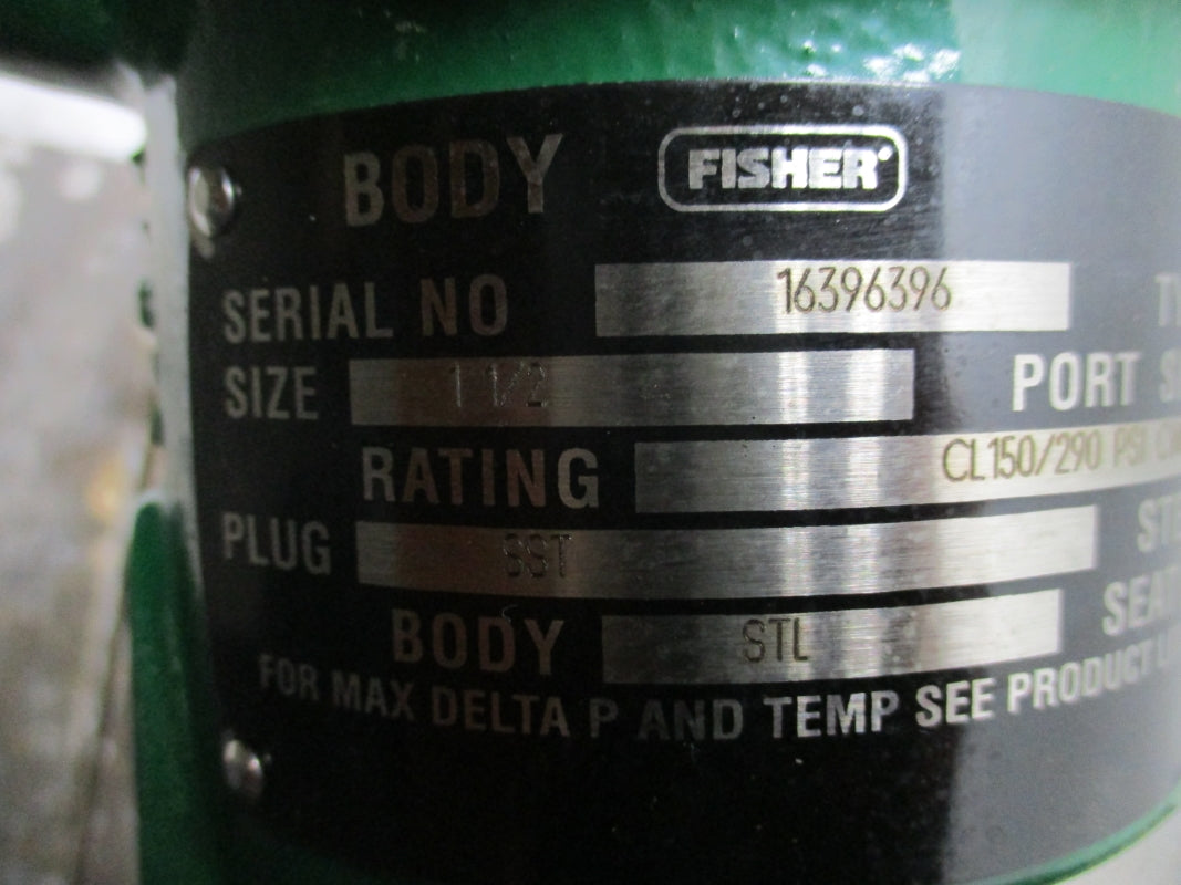 FISHER CONTROLS ET 667 3-15PSI 1-7/8" ACTUATED VALVE NSNP