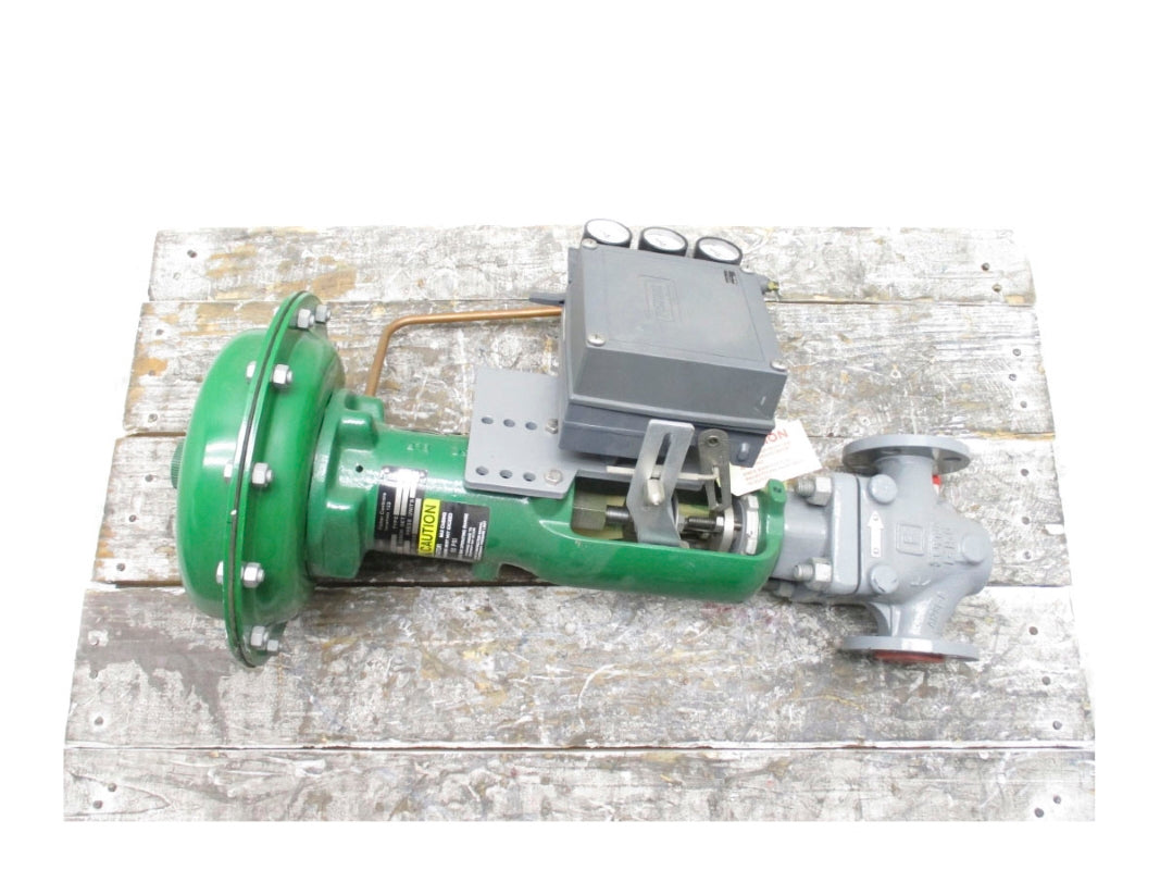 FISHER CONTROLS EZ 667 3-15PSI 1" ACTUATED VALVE NSNP