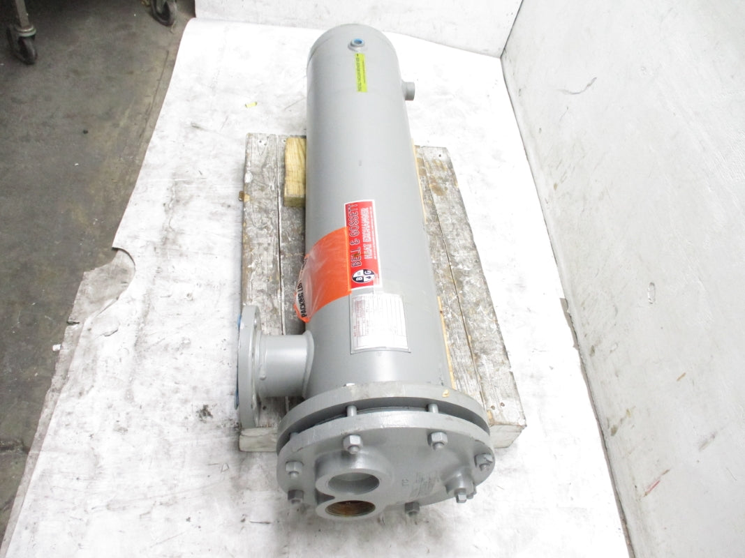 BELL&GOSSETT SHELL AND TUBE HEAT EXCHANGER BY526010048002-5-260-10-048-002 150PSI 375F NSNP
