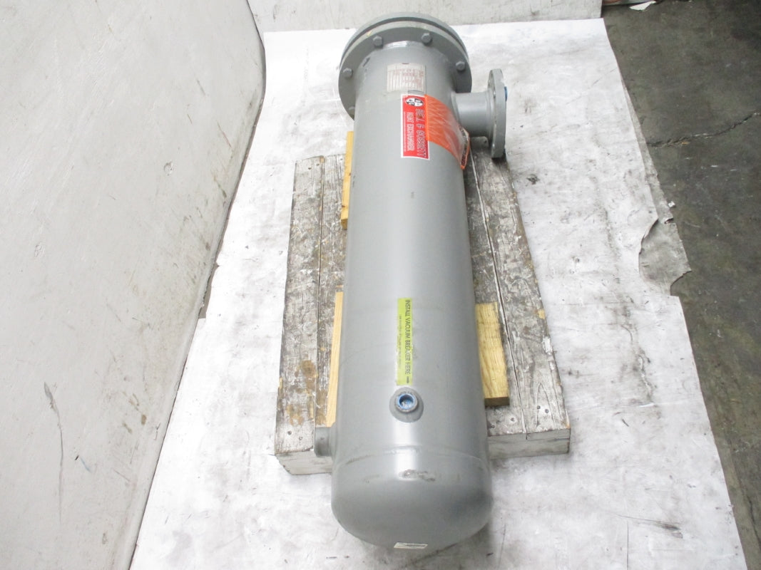 BELL&GOSSETT SHELL AND TUBE HEAT EXCHANGER BY526010048002-5-260-10-048-002 150PSI 375F NSNP