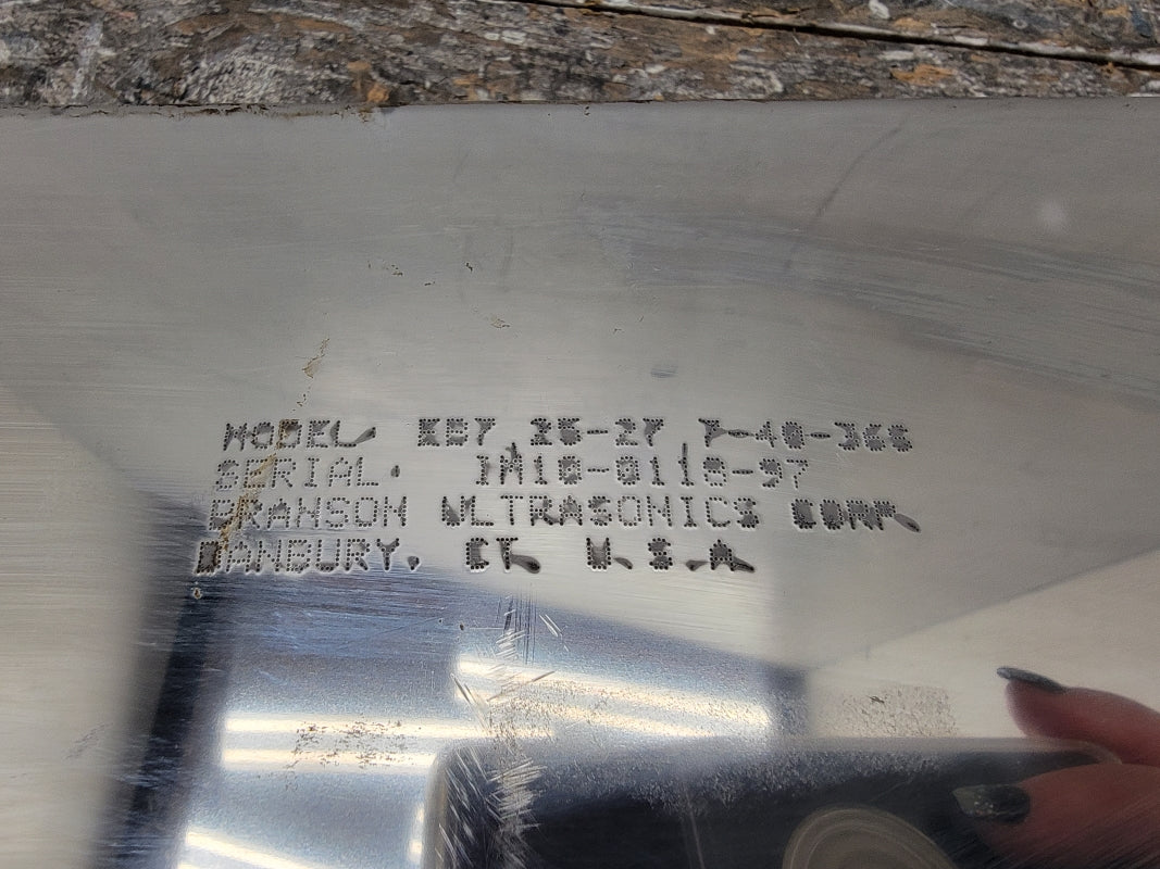 BRANSON ULTRASONICS EB725-277-40-36S NSNP