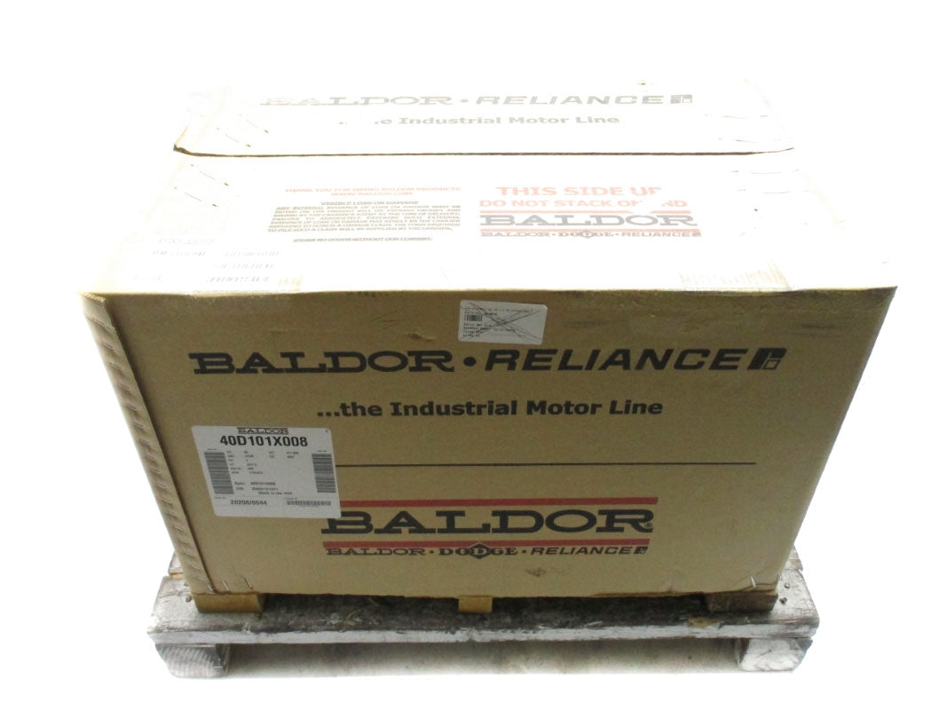 BALDOR 30/7.5 HP, 460V, 286T FRAME 40D101X008 460V NSFS