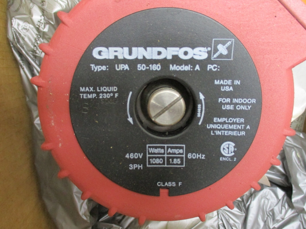 GRUNDFOS UPA50-160 230F 460V 1.85A NSMP