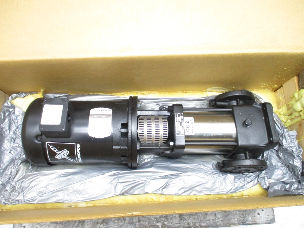GRUNDFOS CR2UH 300PSI 250F W/ 36E831-105 208-230/460V 8.2-7.8/3.9A NSMP