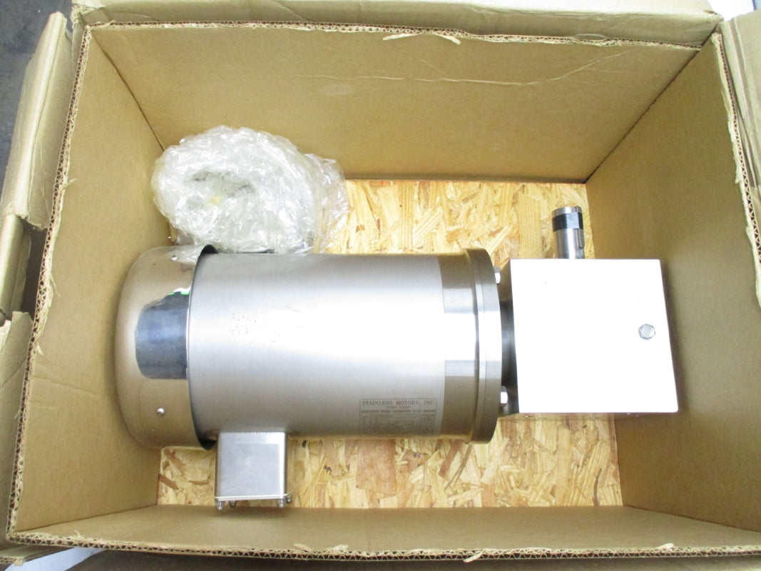 STAINLESS MOTORS SB180SR14C411N W/ G2T4B0AY 208-230/460V 13.8-12.6/6.3A NSMP