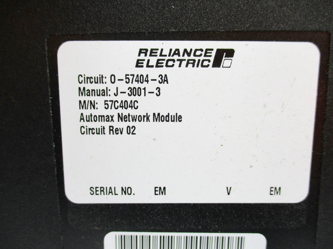 RELIANCE ELECTRIC 57404-3A 57C404C UNMP