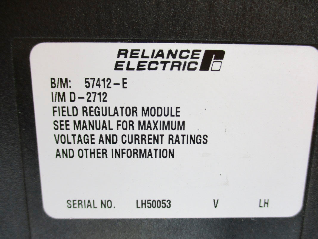 RELIANCE ELECTRIC 57412 57412-E UNMP