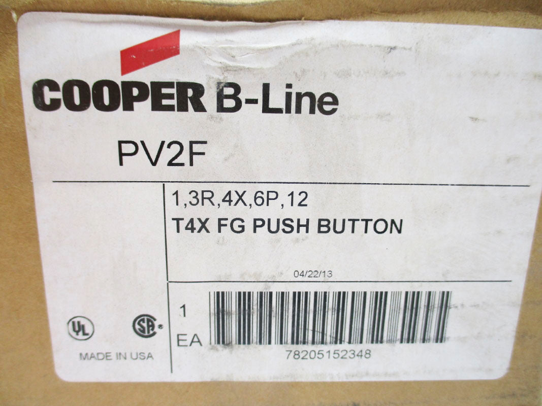 COOPER B-LINE PV2F NSMP